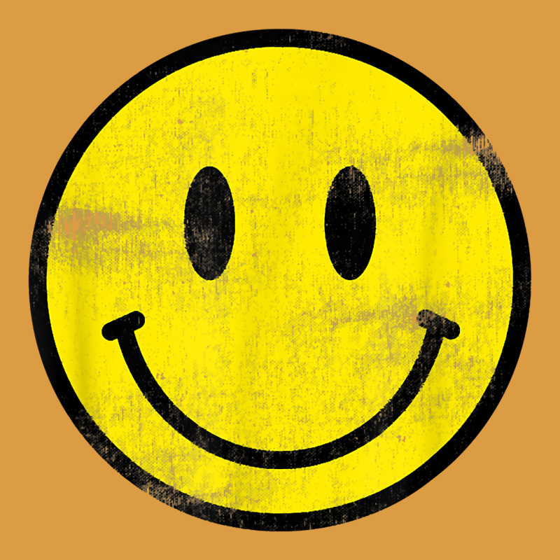 Vintage Retro Happy Smiley Face 80's 90's Aesthetic T Shirt Urban Heavy Tee by linhVisuals | Teevron