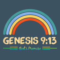 Genesis 913 God's Promise Faithfully Rainbow Bible Verse T Shirt Urban Heavy Tee | Teevron