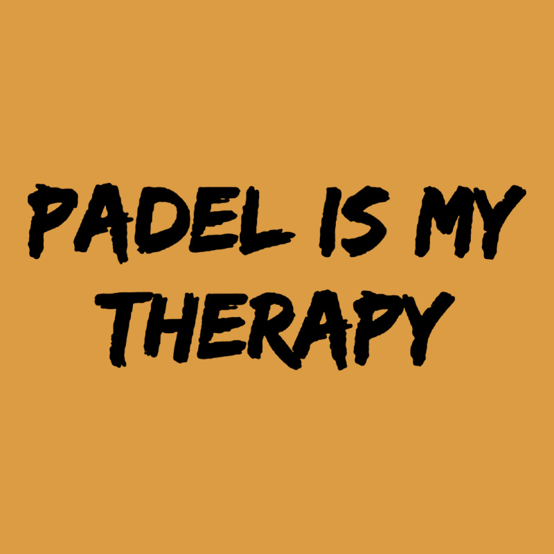 Padel Is My Therapy Urban Heavy Tee by linhVisuals | Teevron