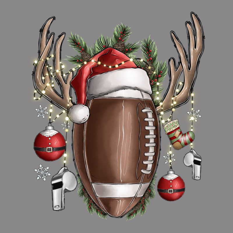 Christmas Football Vintage Tee by SublimationCraftShop | Teevron