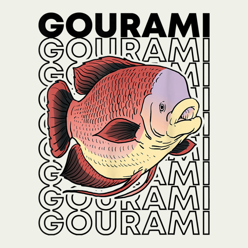 Giant Gourami Fish 80's Monster Fish Keeper Tropical Fish T Shirt Urban Heavy Tee by linhVisuals | Teevron