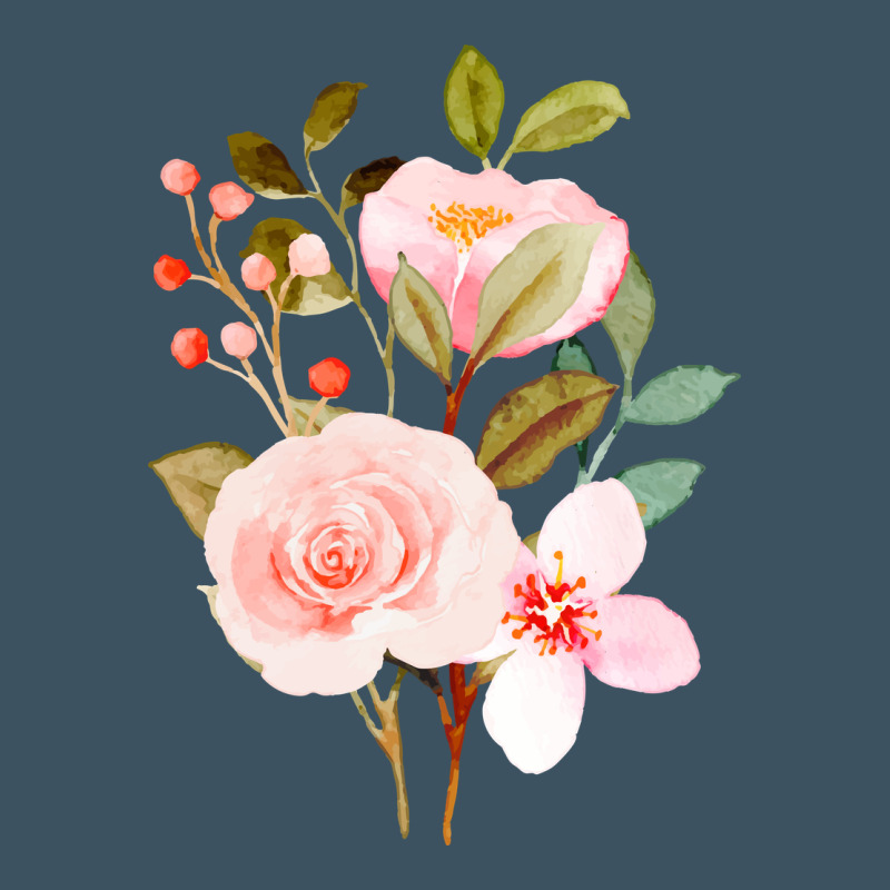 Bouquet Floral Urban Heavy Tee by linhVisuals | Teevron