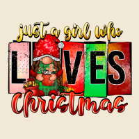 Just A Girl Who Loves Christmas Ladies Tee | Teevron