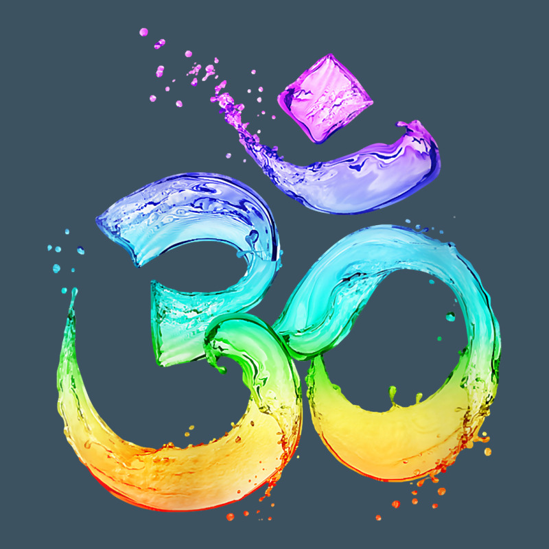 Womens Om Symbol   Psy Trance Goa Yoga Meditation Buddhism Buddhist V Urban Heavy Tee by linhVisuals | Teevron