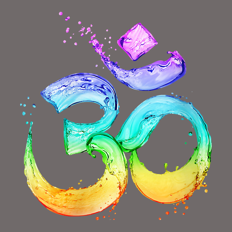 Womens Om Symbol   Psy Trance Goa Yoga Meditation Buddhism Buddhist V Urban Heavy Tee by linhVisuals | Teevron