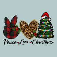 Peace Love Christmas Heavy Core Tee | Teevron