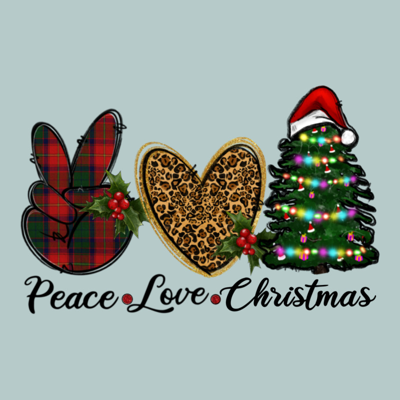 Peace Love Christmas Heavy Core Tee by RanaPortraitStore | Teevron