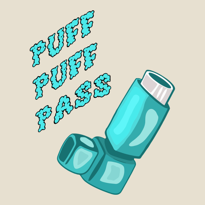 Puff Puff Pass Inhaler Urban Heavy Tee by linhVisuals | Teevron