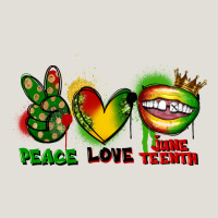 Peace Love Juneteenth Heavy Core Tee | Teevron