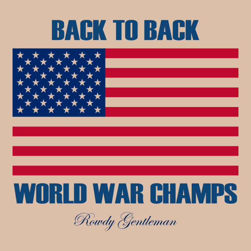 Newback To Back World War Champs Back Urban Heavy Tee by linhVisuals | Teevron