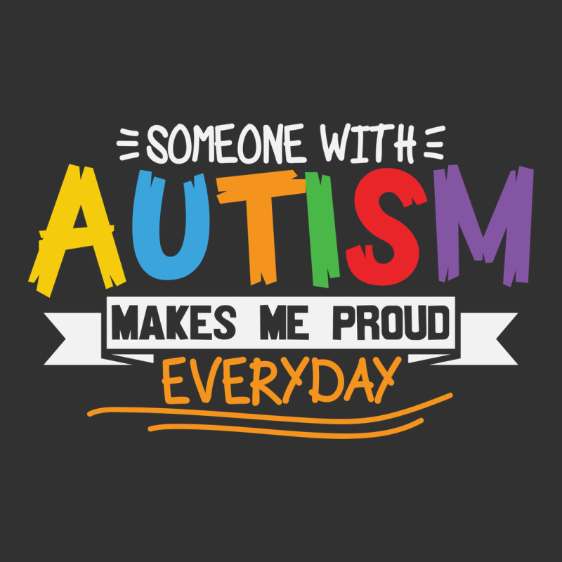 Someone With Autism Makes Me Proud Urban Heavy Tee by linhVisuals | Teevron