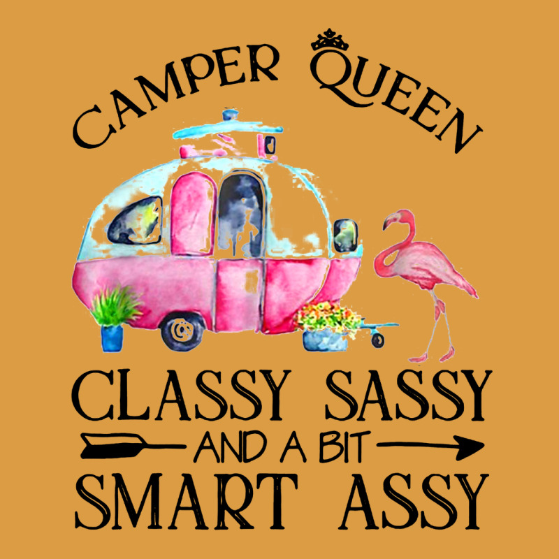 Newcamper Queen Classy Sassy And A Bit Smart Assy Urban Heavy Tee by linhVisuals | Teevron