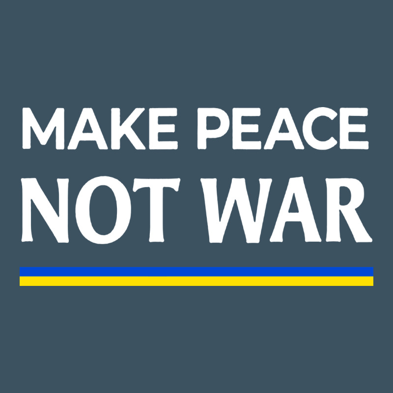 Make Peace Not War Urban Heavy Tee by linhVisuals | Teevron