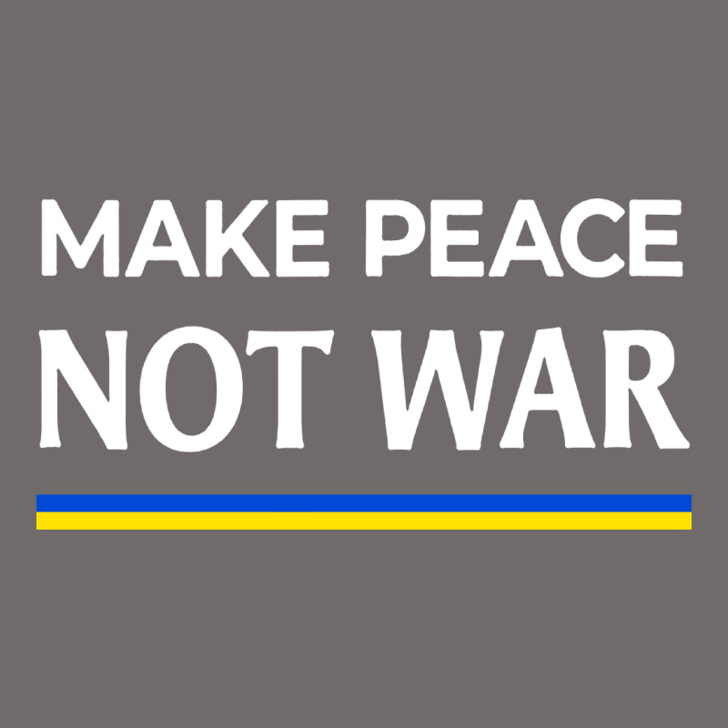 Make Peace Not War Urban Heavy Tee by linhVisuals | Teevron