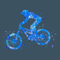 Downhill Mountain Bike T  Shirt Downhill Mountain Bike Jump Blue Water Urban Heavy Tee | Teevron