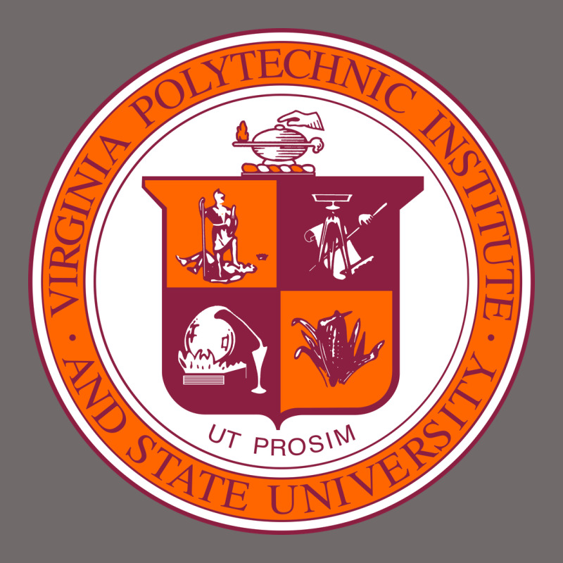 Virginia Tech Seal Urban Heavy Tee by linhVisuals | Teevron