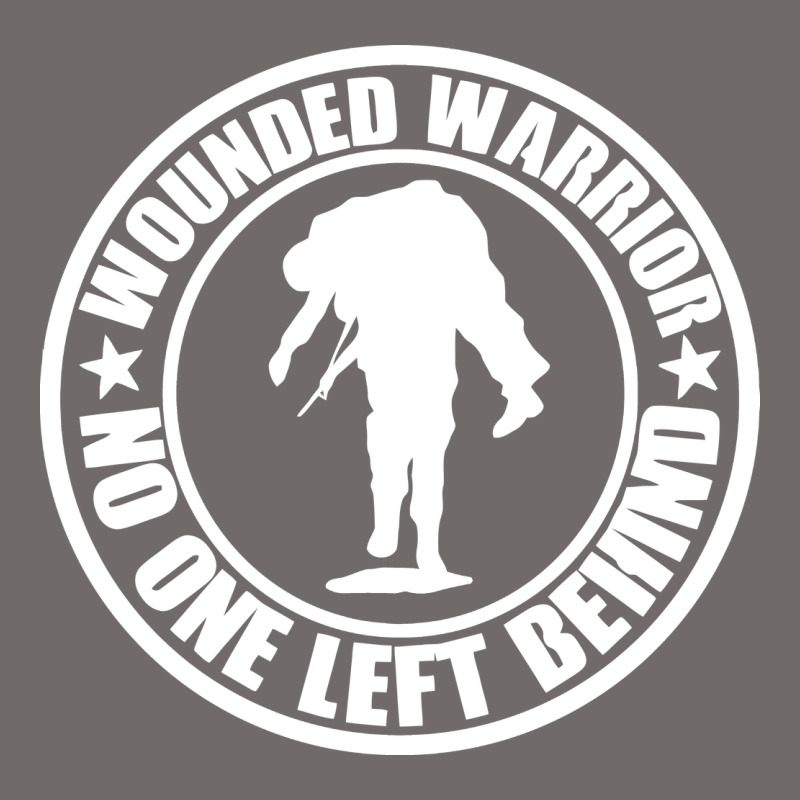 Wounded Warrior No One Left Behind War Veteran Urban Heavy Tee by linhVisuals | Teevron