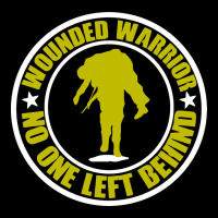 Wounded Warrior No One Left Behind War Veteran Urban Heavy Tee | Teevron