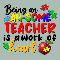Being An Au Some Teacher Is A Work Of The Heart Classic Tee | Teevron