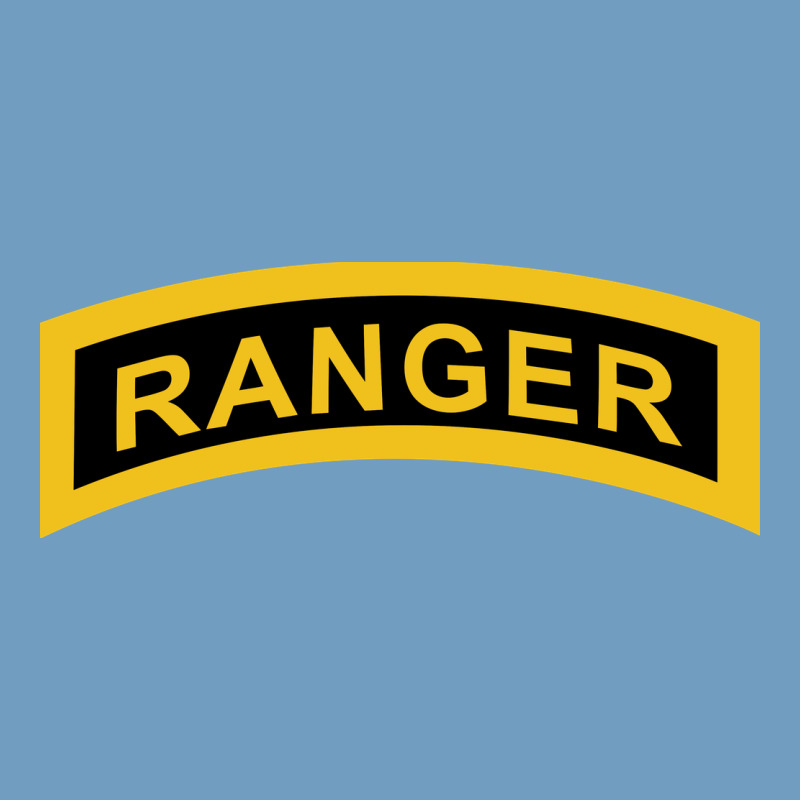 Army Ranger Tab   Black & Gold   Army Ranger Tab Black Gold Urban Heavy Tee by linhVisuals | Teevron