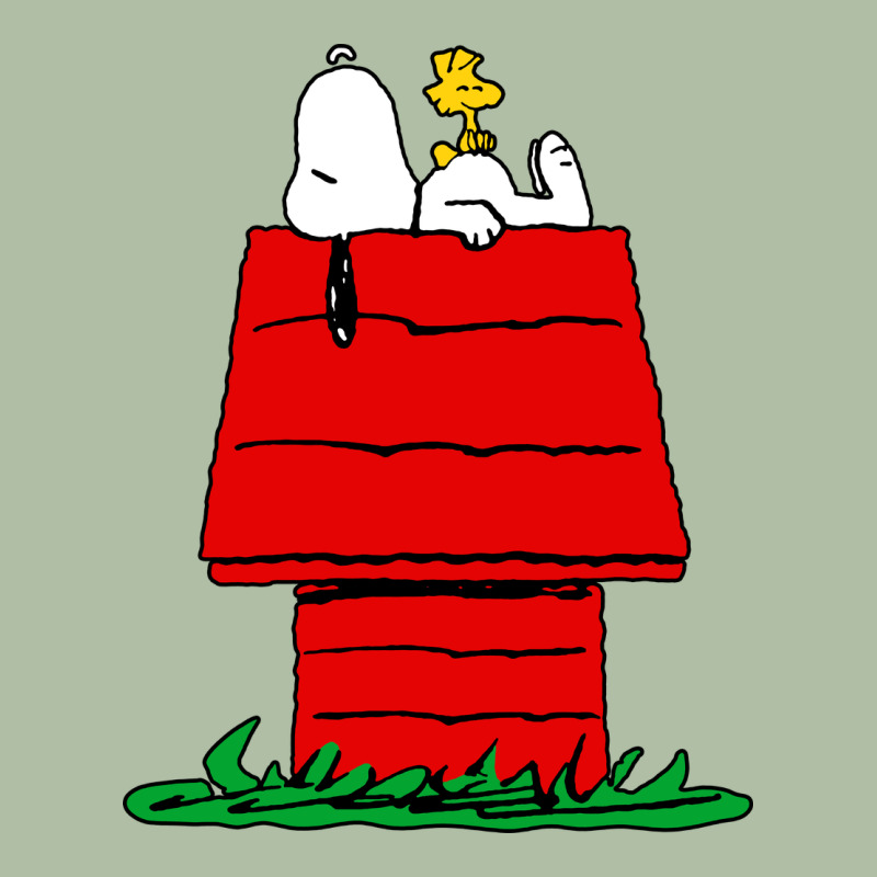 Peanuts The Doghouse Urban Heavy Tee by linhVisuals | Teevron