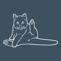 Cat Butt White Urban Heavy Tee | Teevron