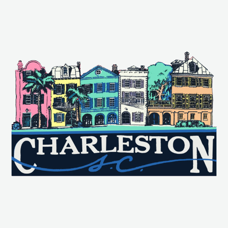 Charleston Rainbow Road   Charleston South Carolin Urban Heavy Tee by linhVisuals | Teevron