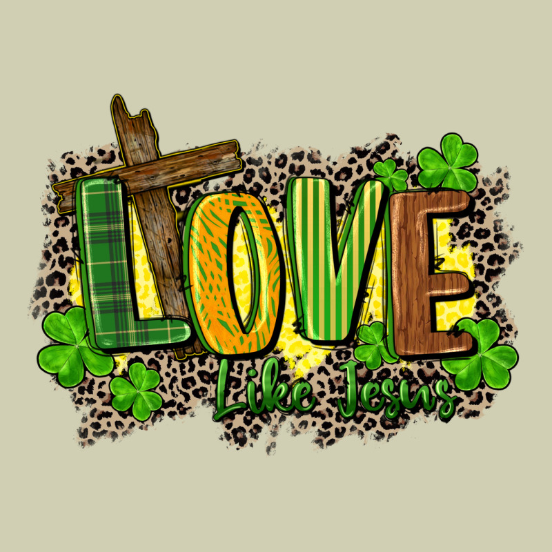 Love Like Jesus St. Patricks Heavy Core Tee by FaDigitalArtStudio | Teevron