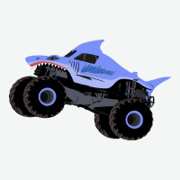 Monster Truck Megalodon Urban Heavy Tee | Teevron