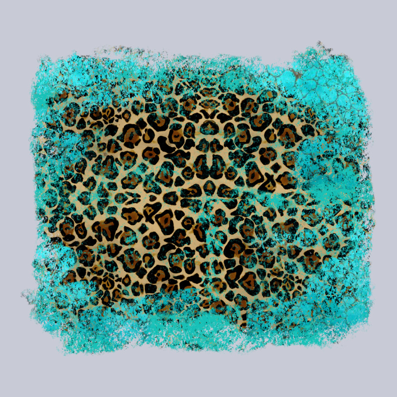 Leopard Turquoise Heavyweight Hoodie by RanaPortraitStore | Teevron