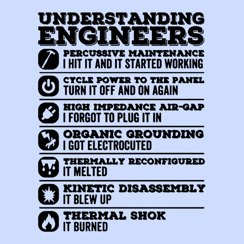 Understanding Engineers Funny Urban Heavy Tee by linhVisuals | Teevron