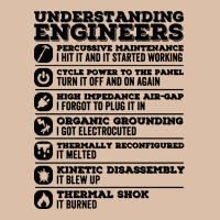 Understanding Engineers Funny Urban Heavy Tee | Teevron