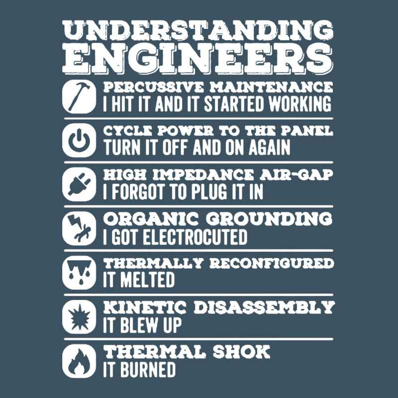 Understanding Engineers Funny Urban Heavy Tee by linhVisuals | Teevron