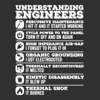 Understanding Engineers Funny Urban Heavy Tee | Teevron