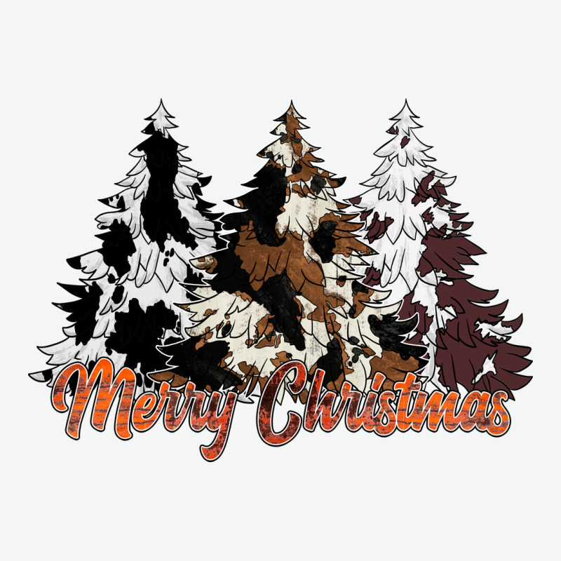 Merry Christmas Cowhide Trees Urban Heavy Tee by CowhideDigitalArt | Teevron