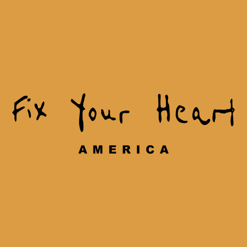 Fix Your Heart America Urban Heavy Tee by linhVisuals | Teevron