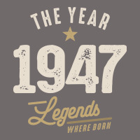 The Year 1947 - 75th Birthday Vintage Classic Urban Heavy Tee | Teevron
