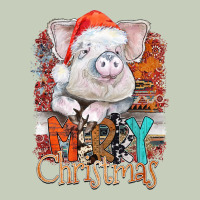 Merry Christmas Pig Ladies Tee | Teevron