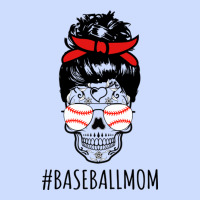 Baseball Mom Skull Urban Heavy Tee | Teevron