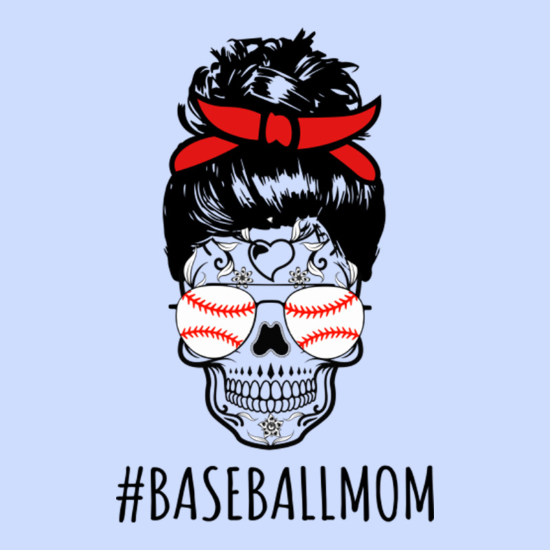 Baseball Mom Skull Urban Heavy Tee by linhVisuals | Teevron
