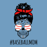 Baseball Mom Skull Urban Heavy Tee | Teevron