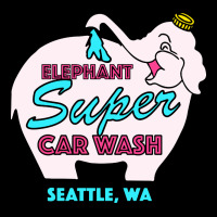 Pink Elephant Car Wash Urban Heavy Tee | Teevron