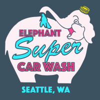 Pink Elephant Car Wash Urban Heavy Tee | Teevron