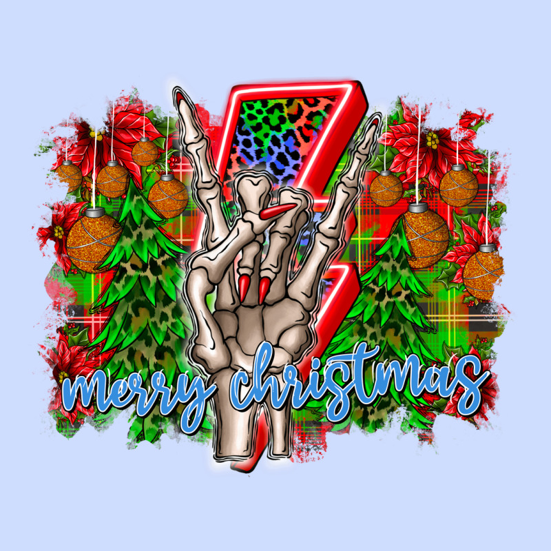 Punk Rock Merry Christmas Urban Heavy Tee by CowhideDigitalArt | Teevron