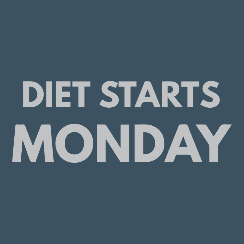 Diet Starts Monday Urban Heavy Tee by linhVisuals | Teevron