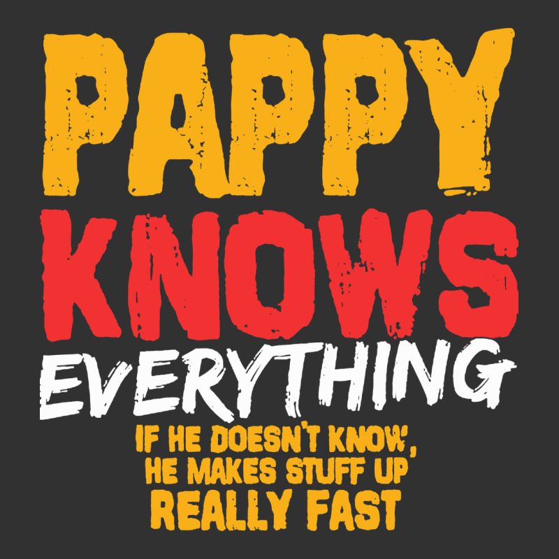 Pappy Knows Everything Urban Heavy Tee by linhVisuals | Teevron