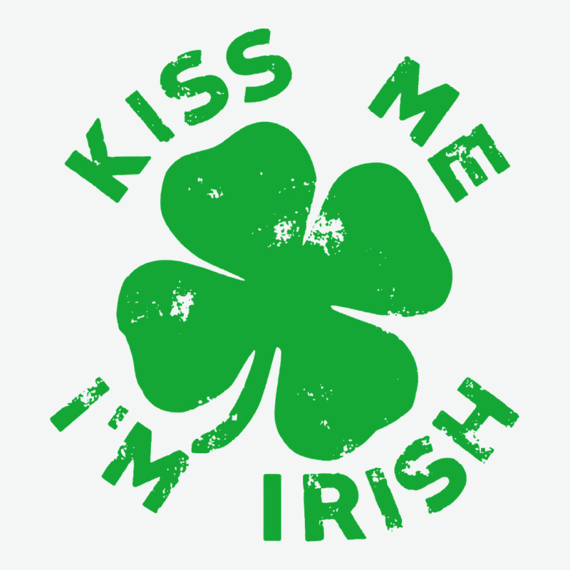 Kiss Me Im Irish Funny Saint Patrick Day Womens Urban Heavy Tee by linhVisuals | Teevron