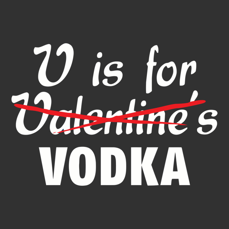 Is For Vodka Valentine's Day Urban Heavy Tee by linhVisuals | Teevron