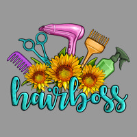 Hairboss Western Sunflowers Hairdresser Vintage Hoodie | Teevron