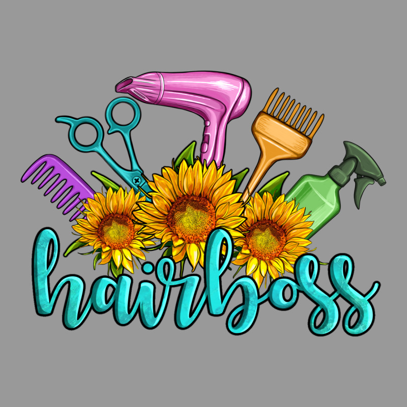 Hairboss Western Sunflowers Hairdresser Vintage Hoodie by Artiststas | Teevron